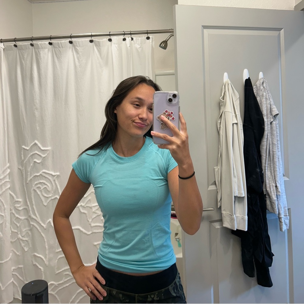 Blue Lulu Top